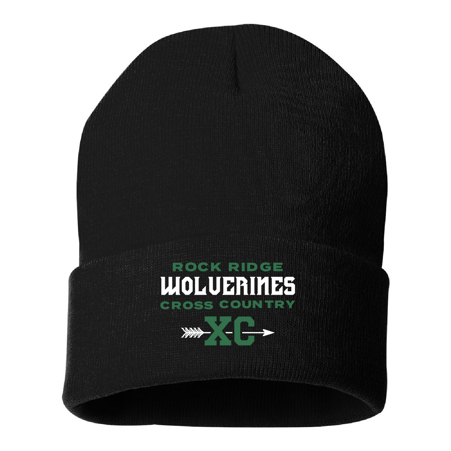 Rock Ridge CC XC Solid 12" Cuffed Beanie