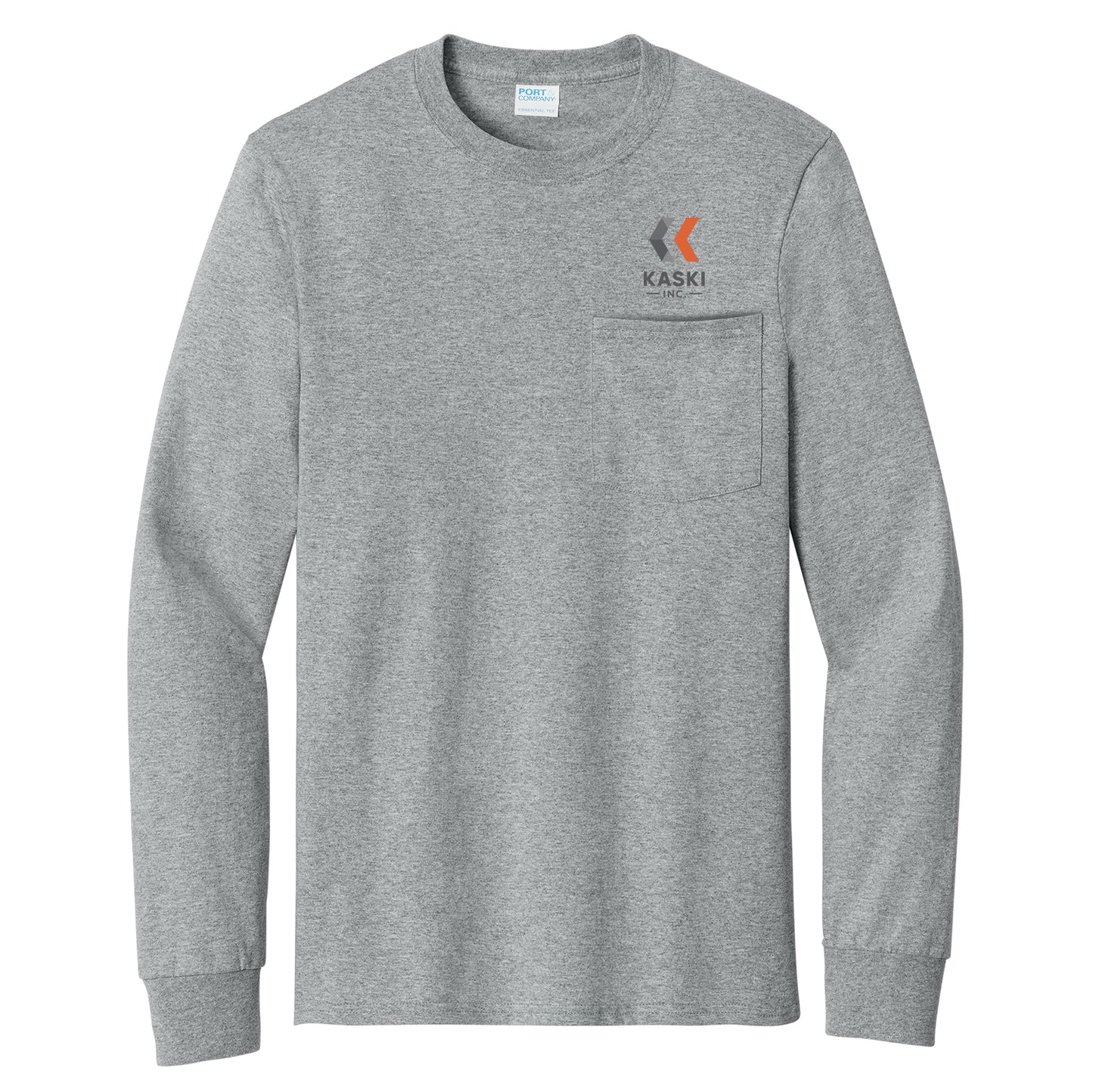 Kaski Tall Long Sleeve Essential Pocket Tee