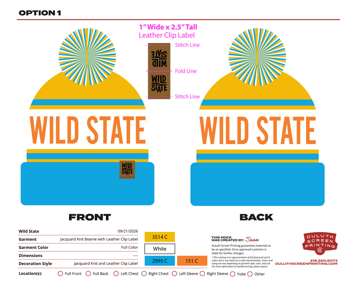 Wild State Custom Jacquard Knit