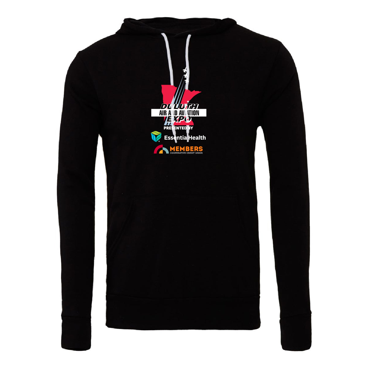 Duluth Airshow Board Member Sponge Fleece Hoodie