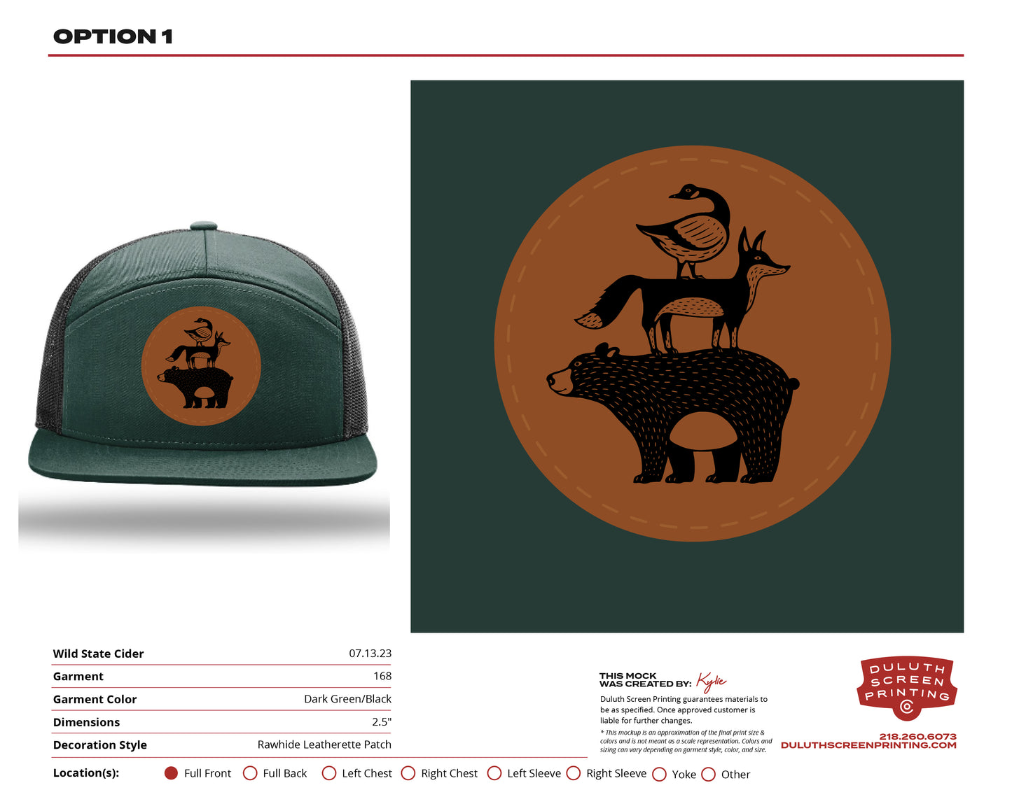 Wild State Richardson 7 Panel Trucker Cap