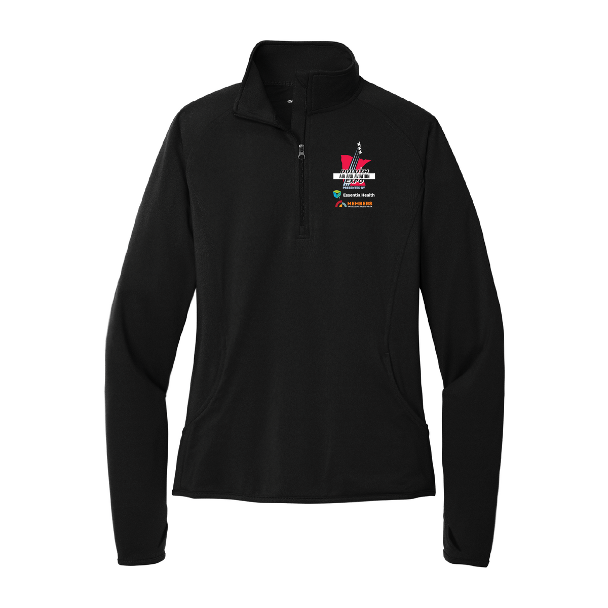 Duluth Airshow Board Member Ladies Sport-Wick® Stretch 1/4-Zip Pullover