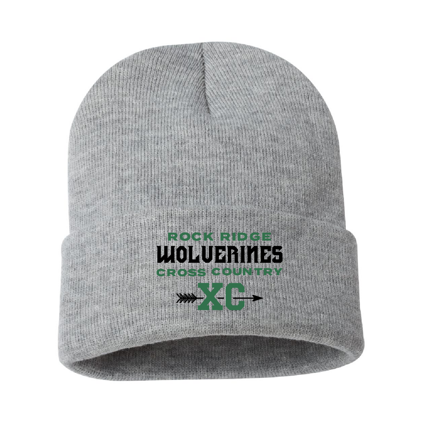 Rock Ridge CC XC Solid 12" Cuffed Beanie