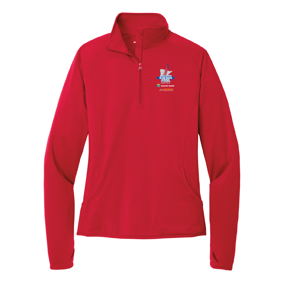 Duluth Airshow Board Member Ladies Sport-Wick® Stretch 1/4-Zip Pullover