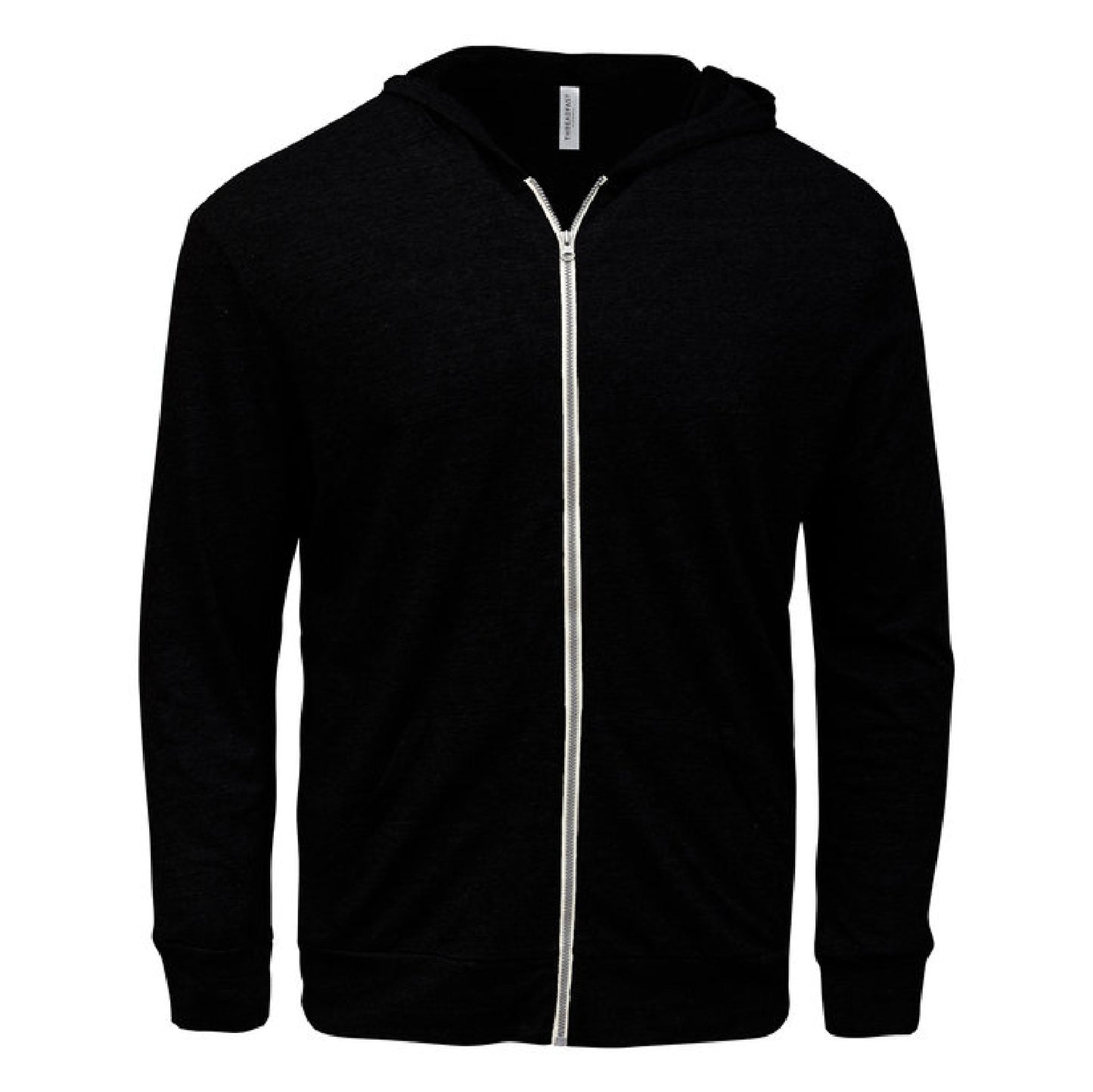 Unisex Triblend Full-Zip Light Hoodie