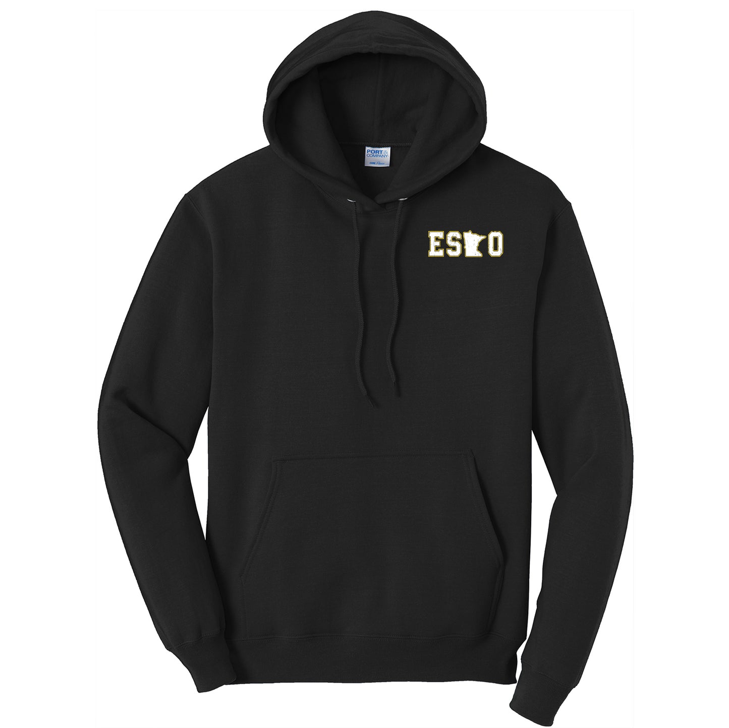 Esko Logo Core Fleece Pullover Hooded Sweatshirt (And Tall Sizing)