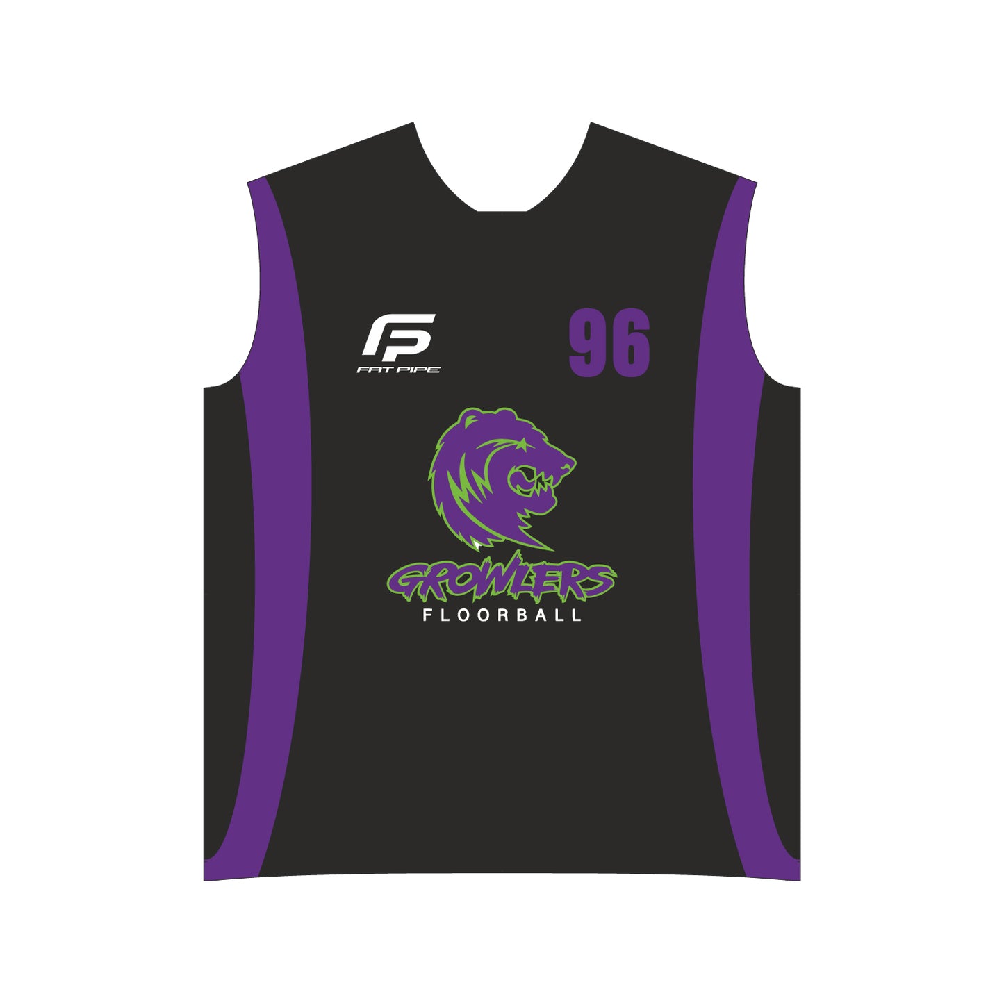 Growlers Floorball Mens V-Neck Reversible Jersey