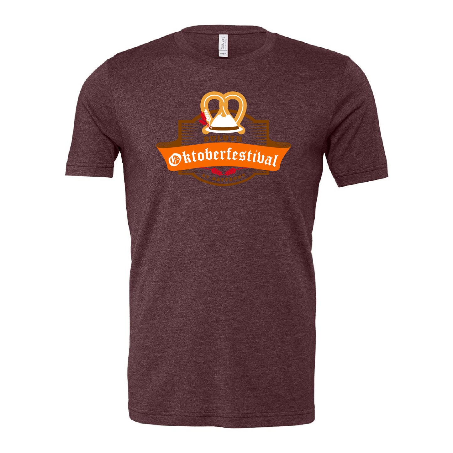 Duluth Oktoberfestival 2024 Jersey Tee Design 1