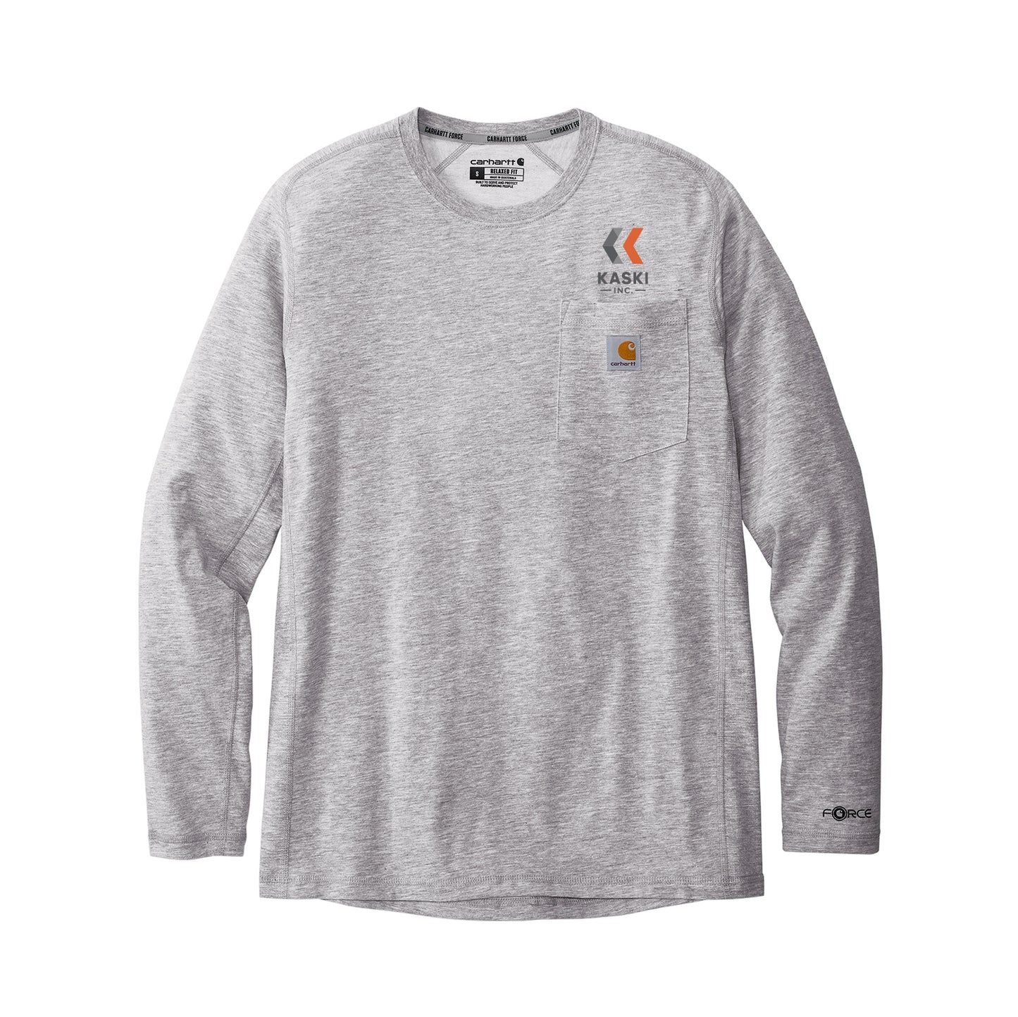 Kaski Carhartt Force® Long Sleeve Pocket T-Shirt