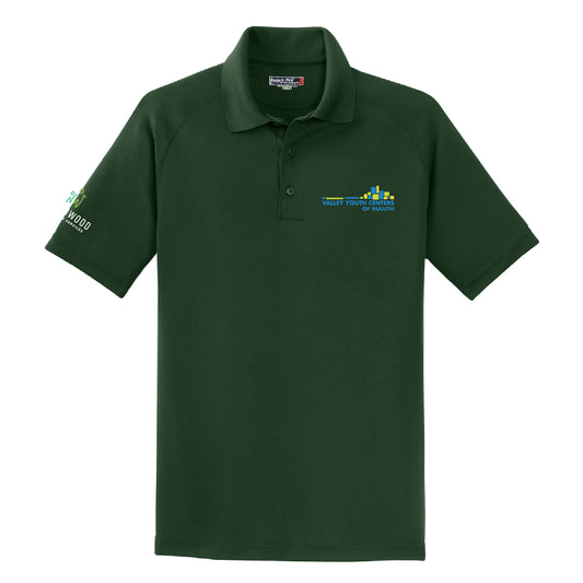 Valley Youth Center Raglan Polo