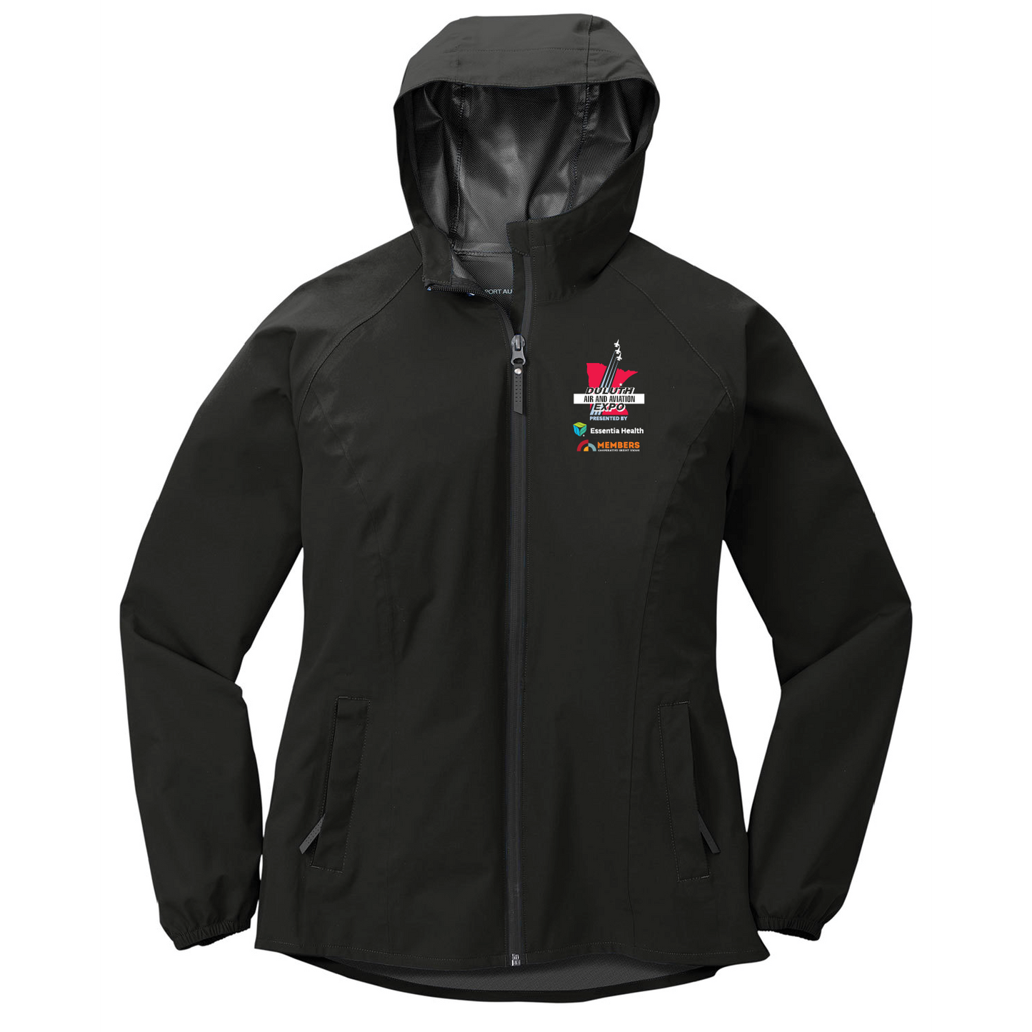 Duluth Airshow Board Member Ladies Essential Rain Jacket