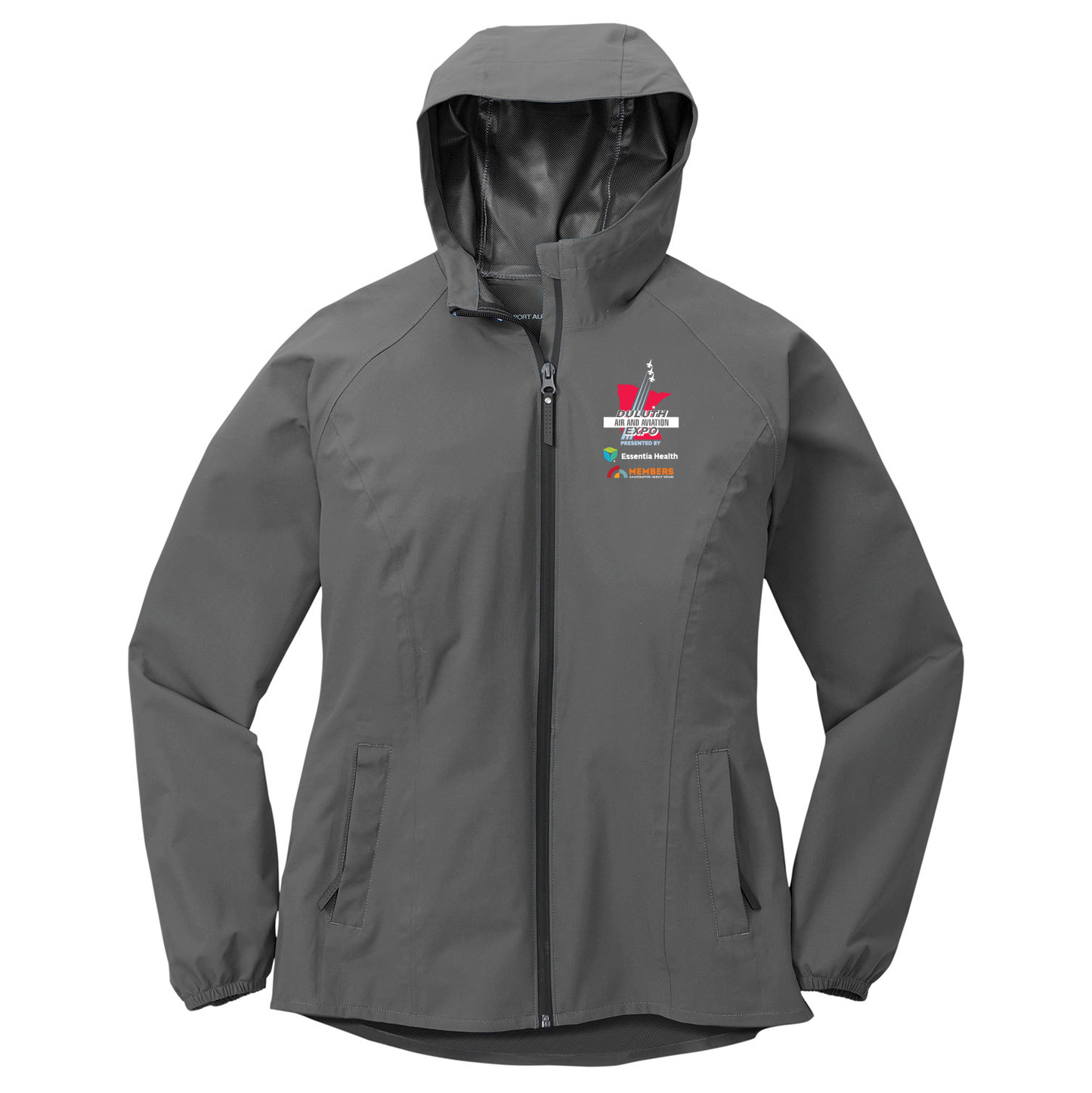 Duluth Airshow Board Member Ladies Essential Rain Jacket