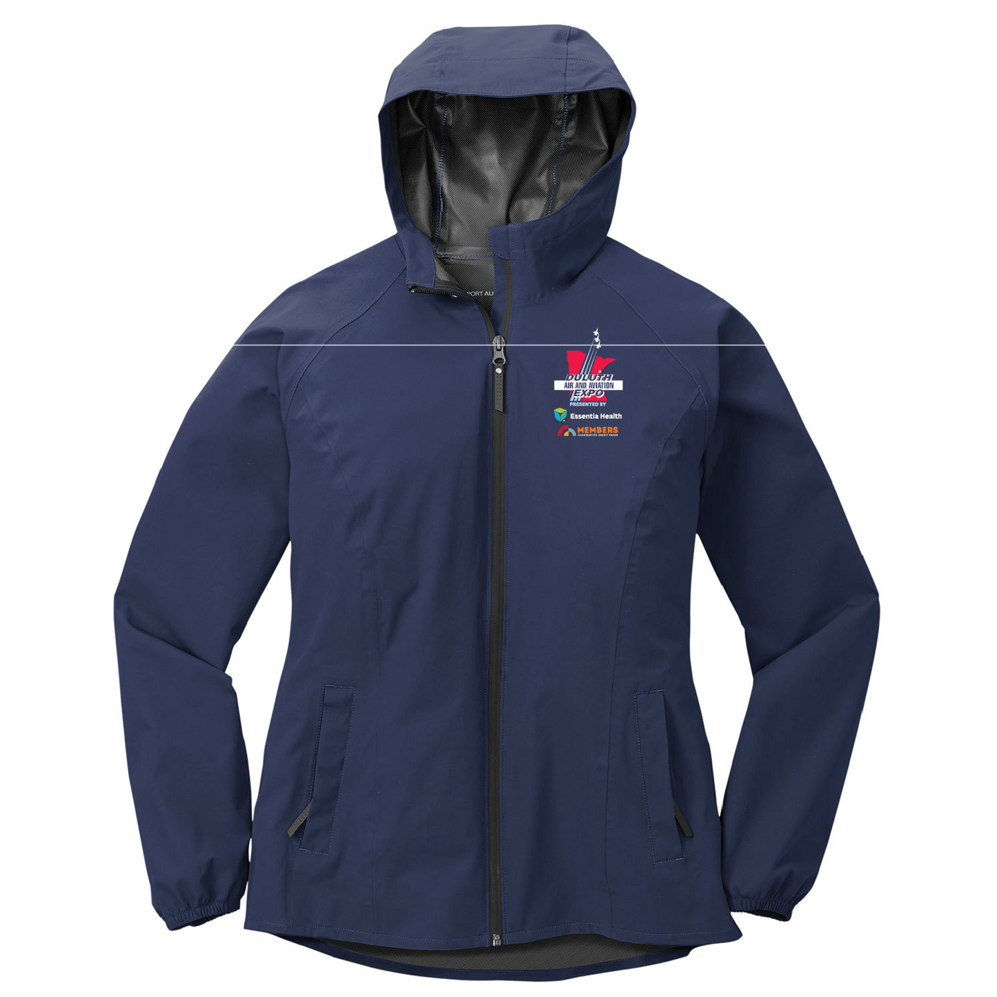 Duluth Airshow Board Member Ladies Essential Rain Jacket