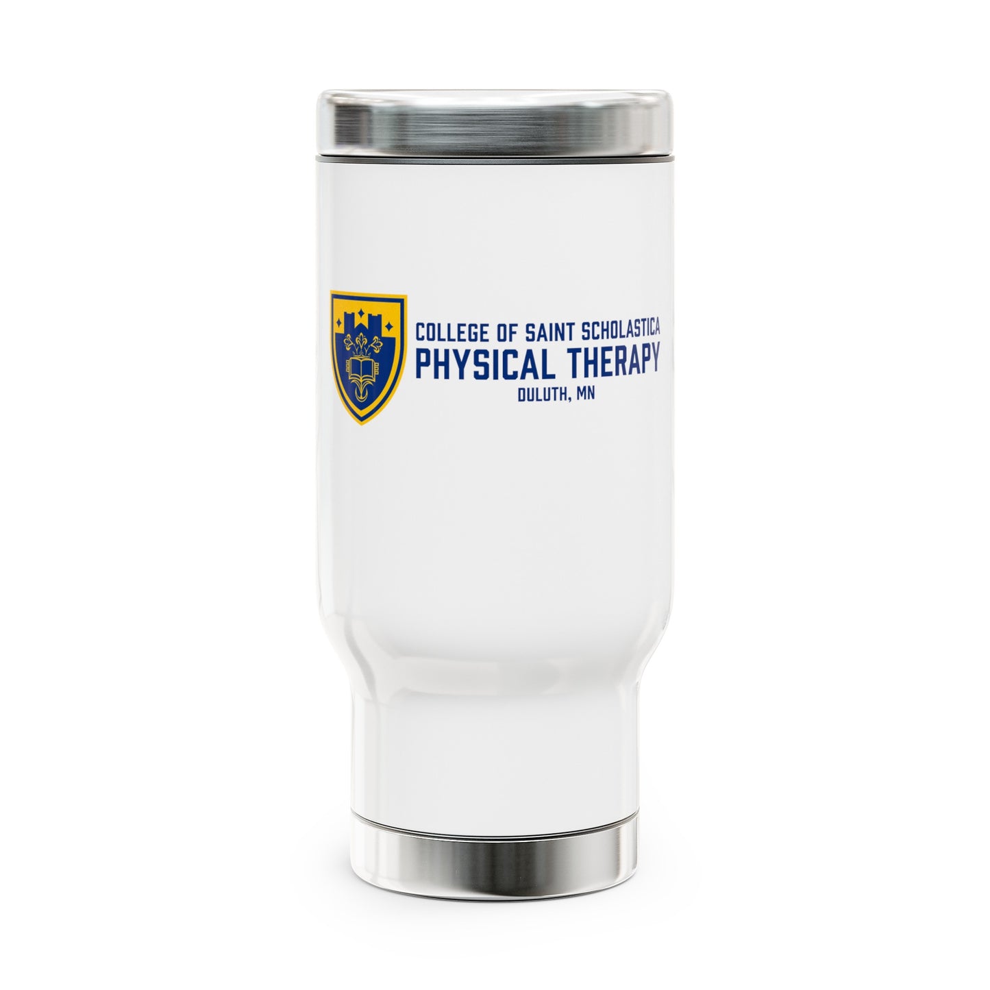 CSS DPT Stainless Steel Travel Mug with Handle, 14oz