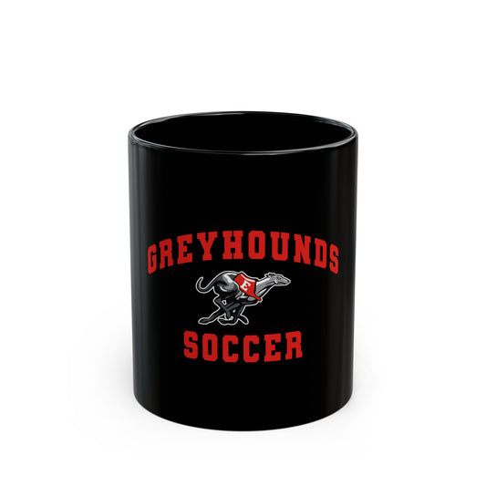 East Boys Soccer Black Mug (11oz, 15oz)