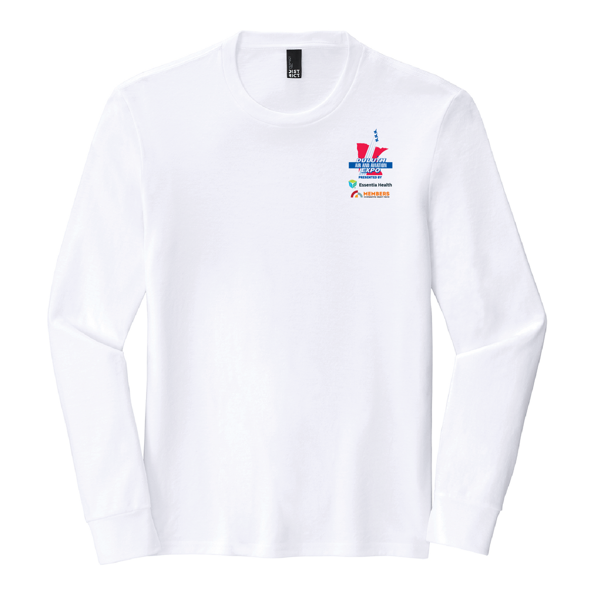Duluth Airshow Board Member Perfect Tri Long Sleeve Tee