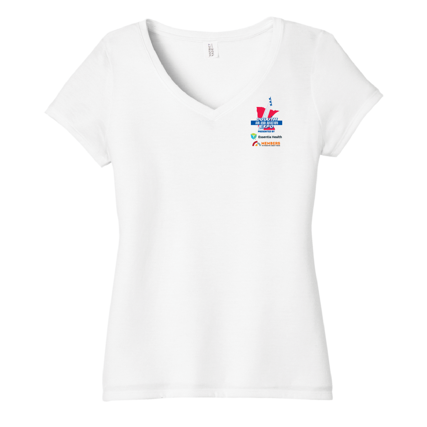 Duluth Airshow Board Member Women's Perfect Tri V-Neck Tee