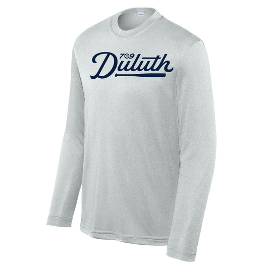 709 Script Youth Long Sleeve Athletic Tee