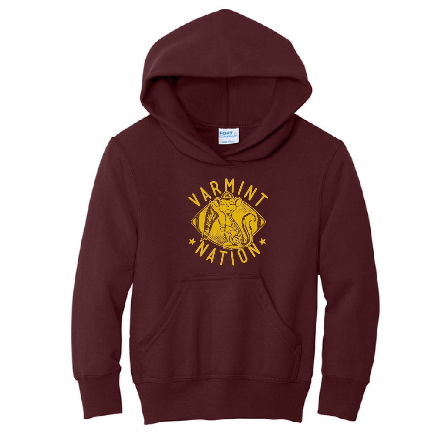 Varmint Nation Youth Core Fleece Pullover Hooded Sweatshirt