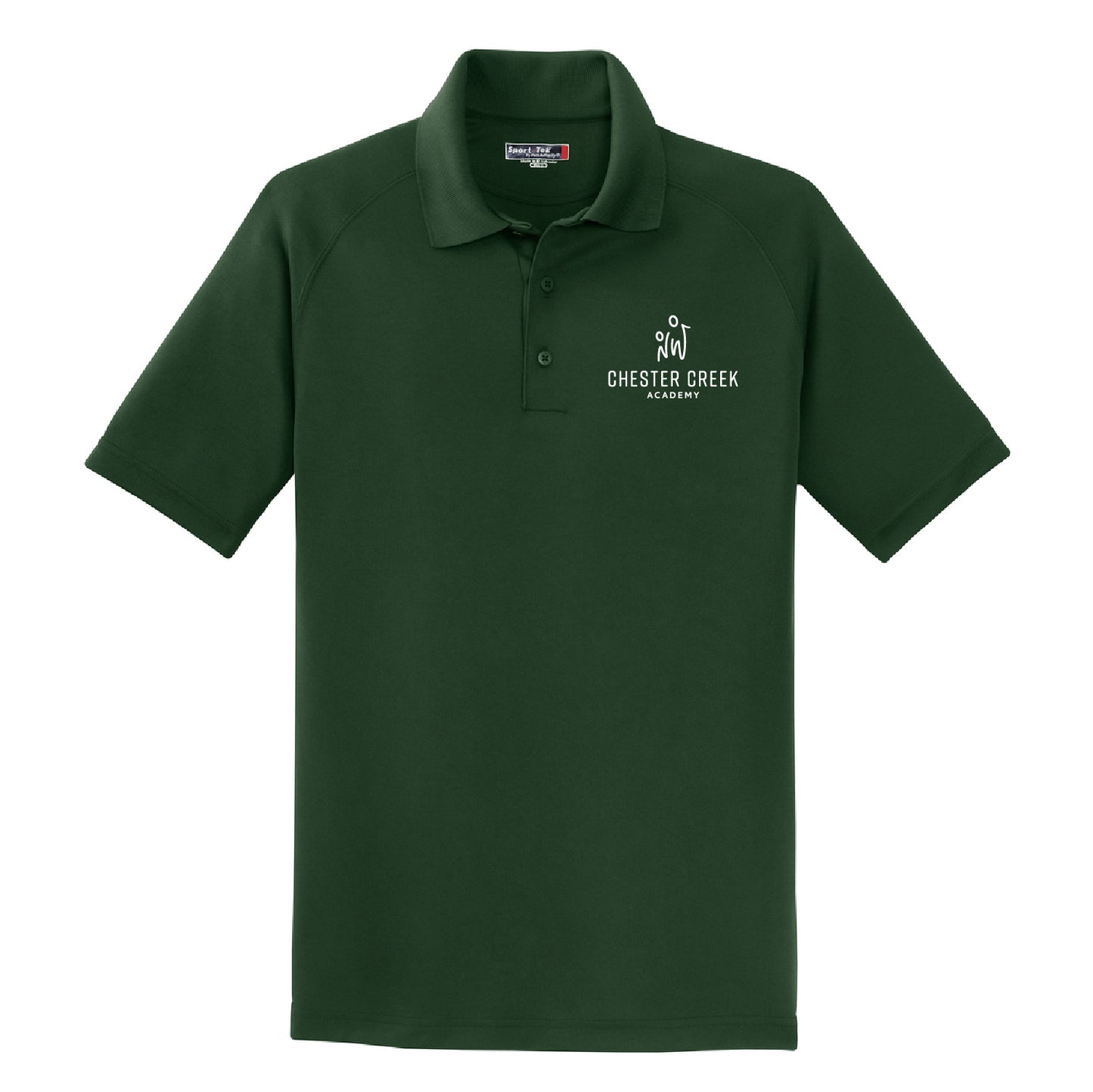 Chester Creek Academy Raglan Polo