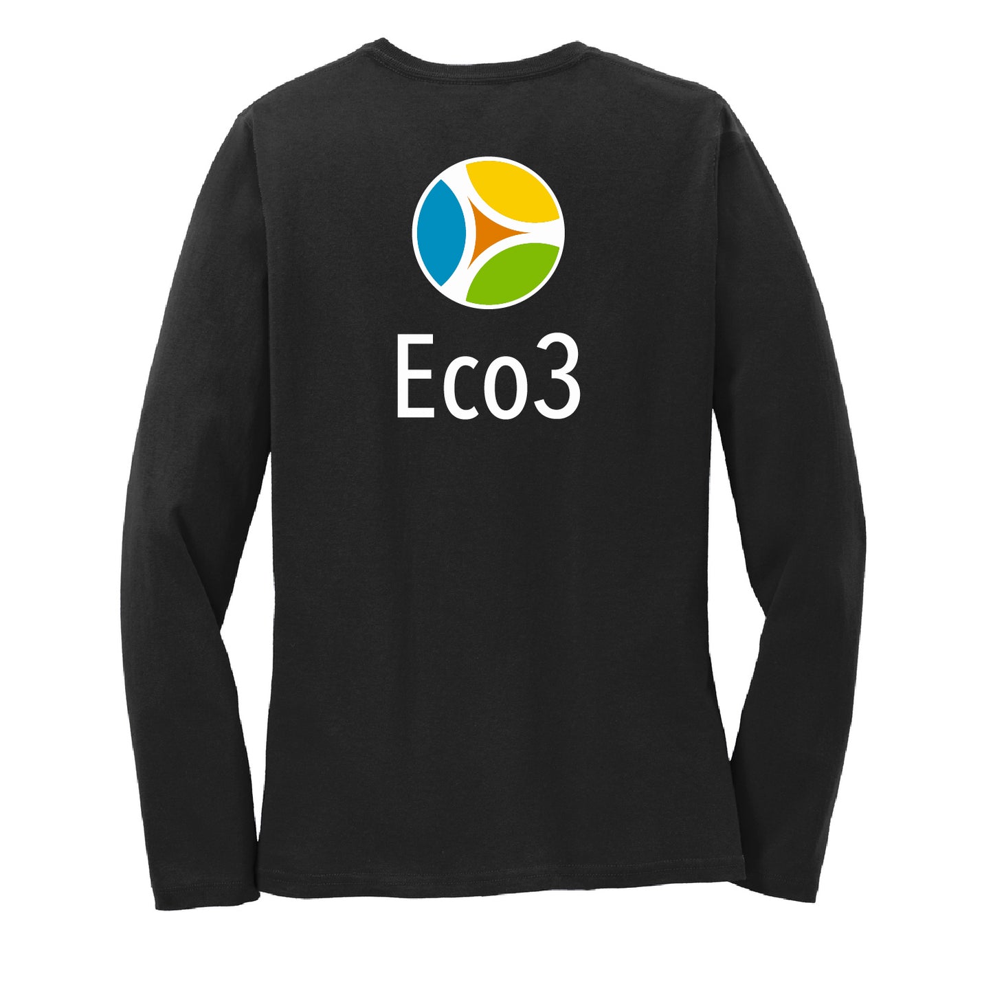 Eco3 Ladies Long Sleeve Core Cotton Tee