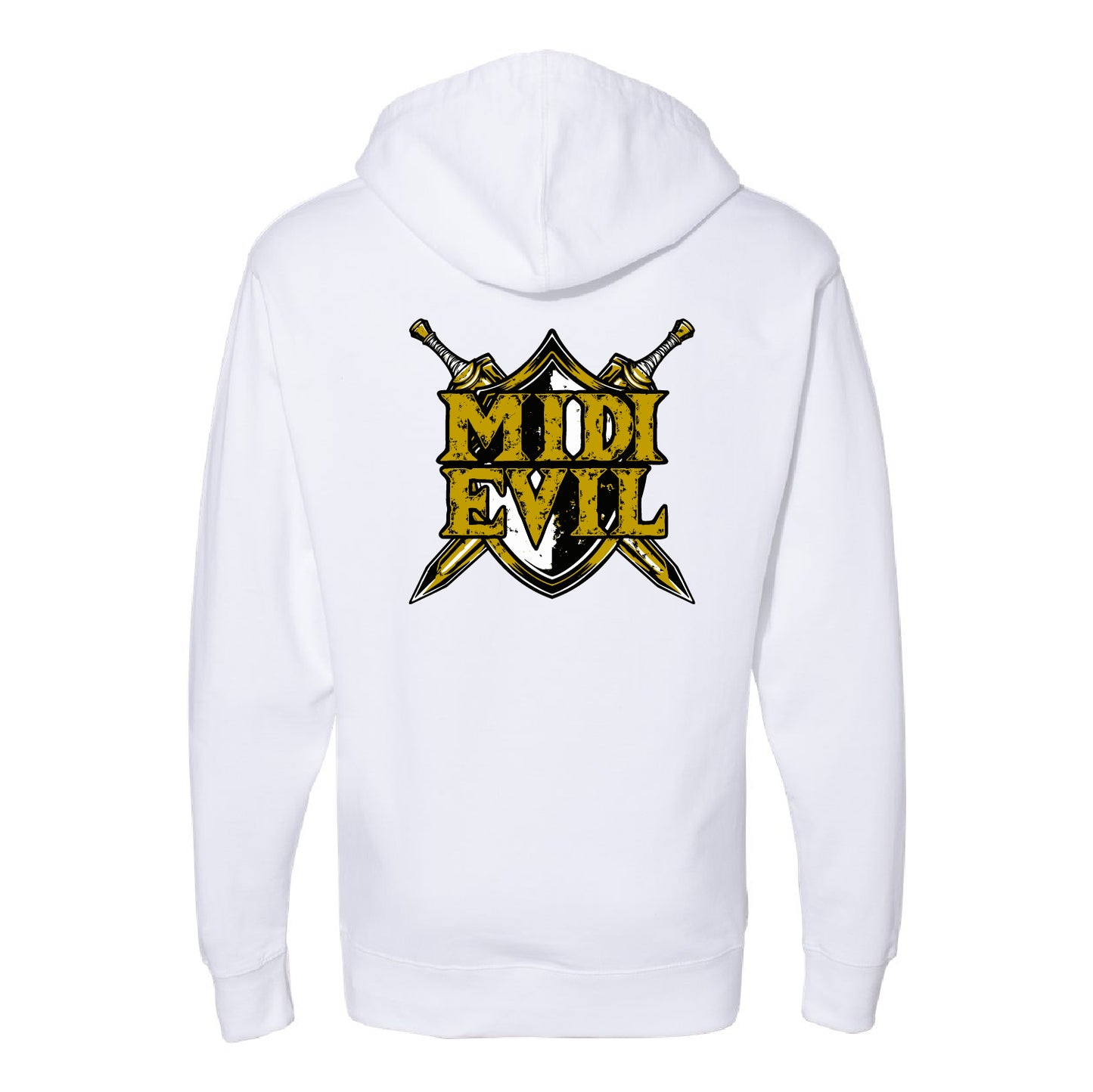 MidiEvil Unisex Midweight Hooded Sweatshirt