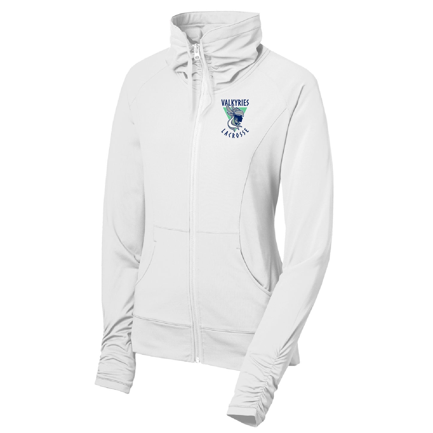 218 Lax Valkyries Ladies Sport-Wick® Stretch Full-Zip Jacket