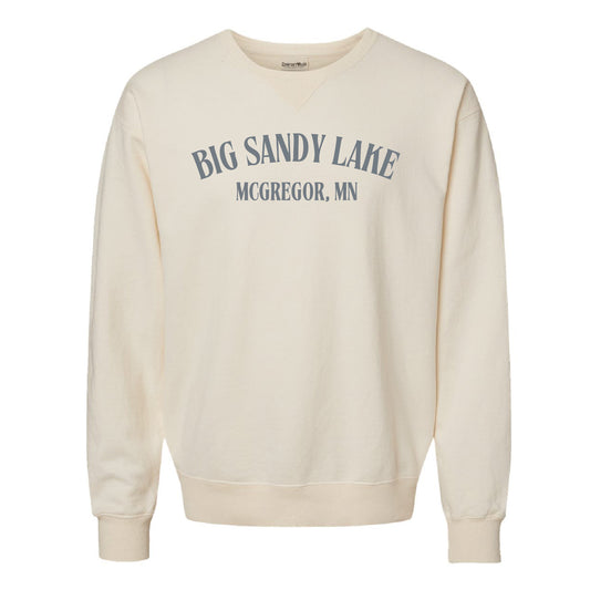 Big Sandy Clothing Garment-Dyed Crewneck Sweatshirt