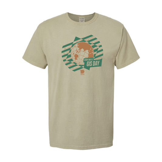 GIS Day 2025 Men's Garment-Dyed T-Shirt (4)