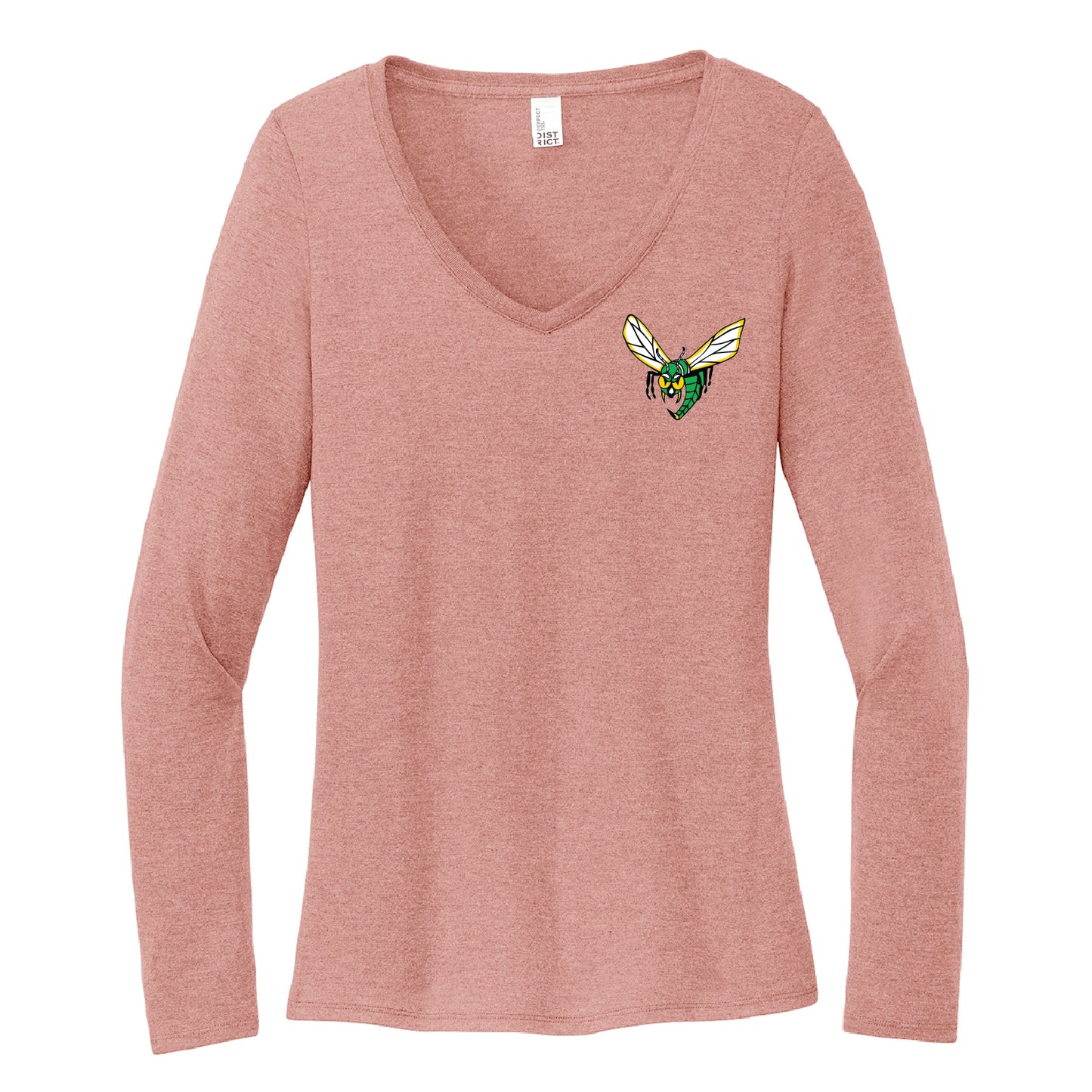 VVMS VALLEY VIEW HORNET Women’s Perfect Tri® Long Sleeve V-Neck Tee