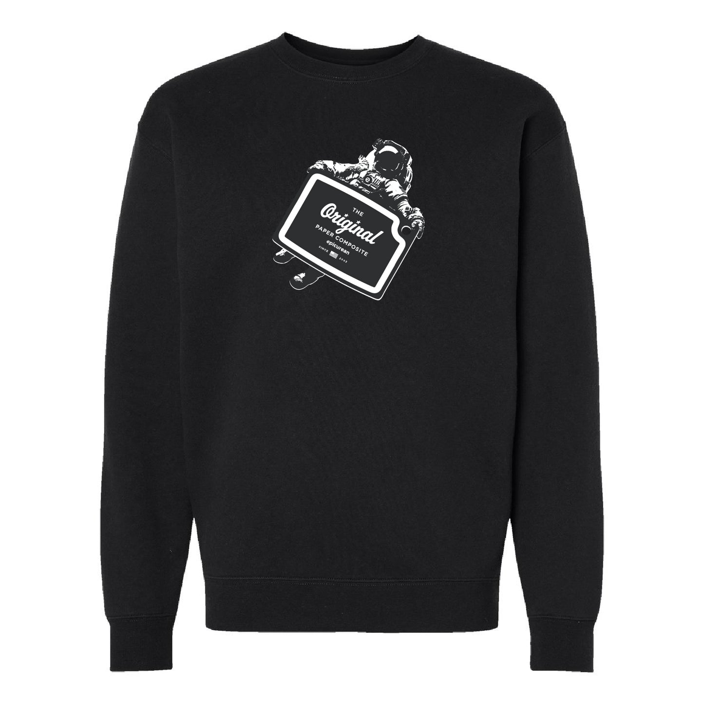 Epicurean Heavyweight Crewneck Sweatshirt (Astronaut 3)