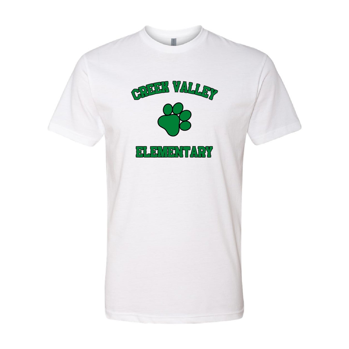 Creek Valley Elementary Unisex CVC Short Sleeve Crew Classic