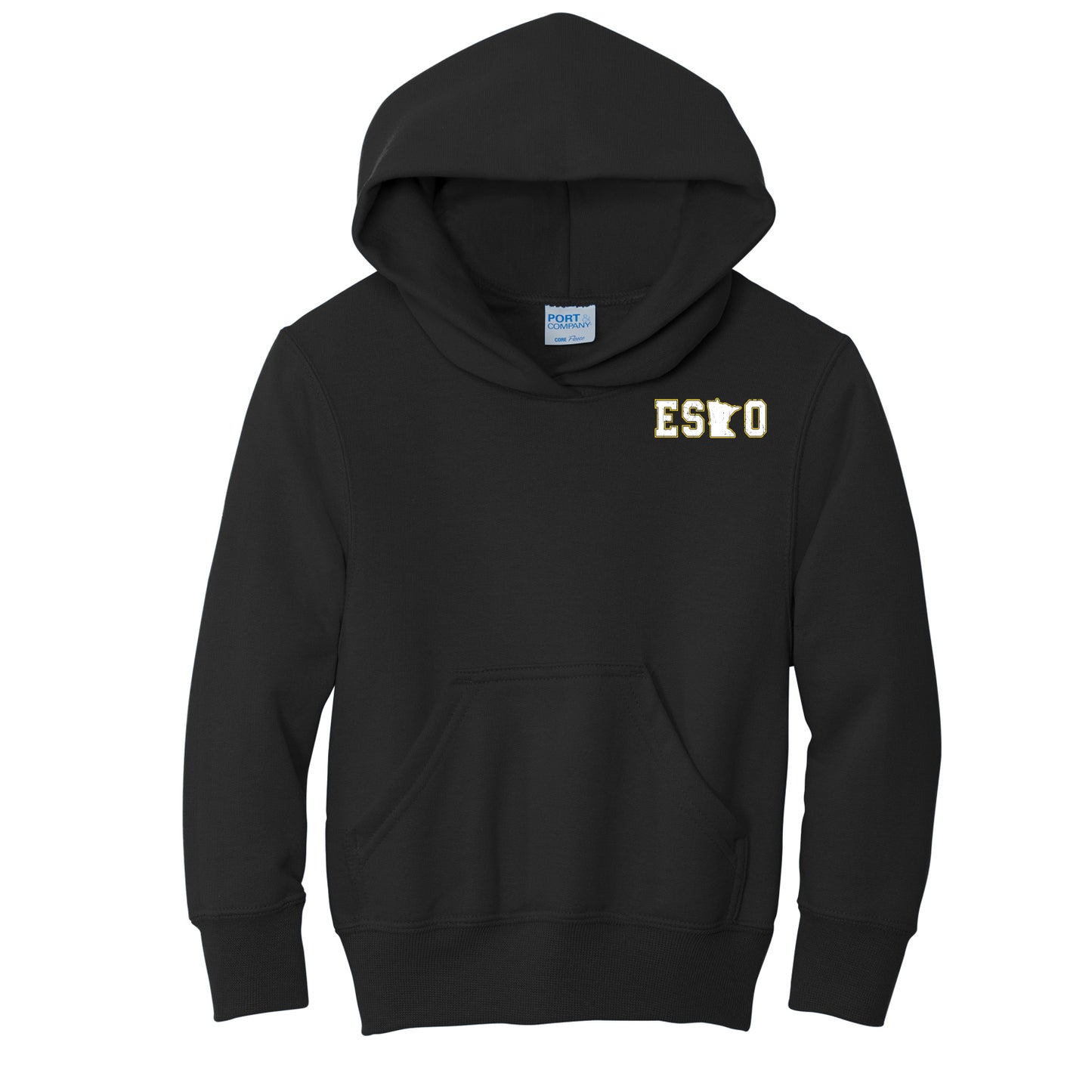 Esko Logo Youth Core Fleece Pullover Hooded Sweatshirt