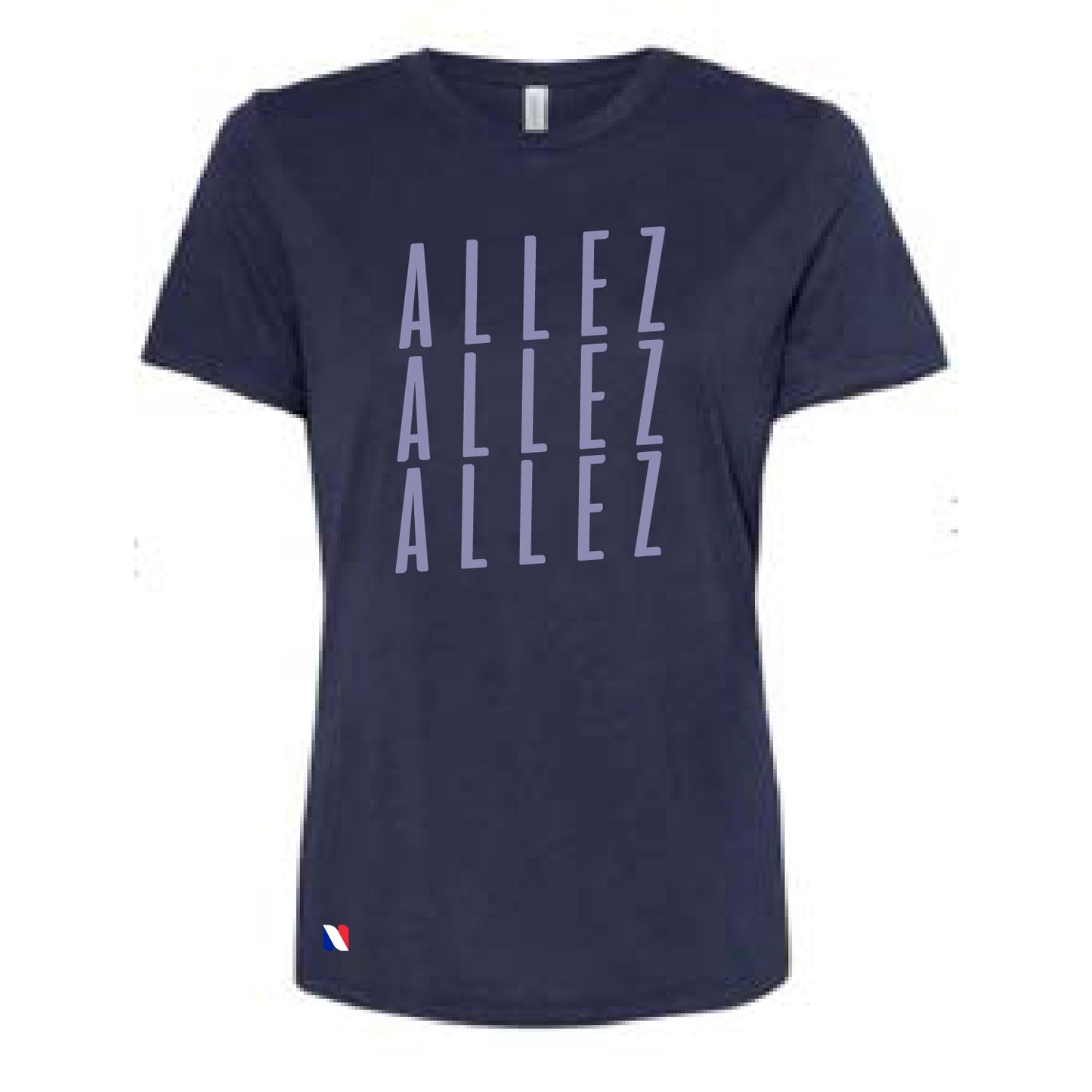 ALLEZ – BELLA+CANVAS® RELAXED FIT TRIBLEND TEE