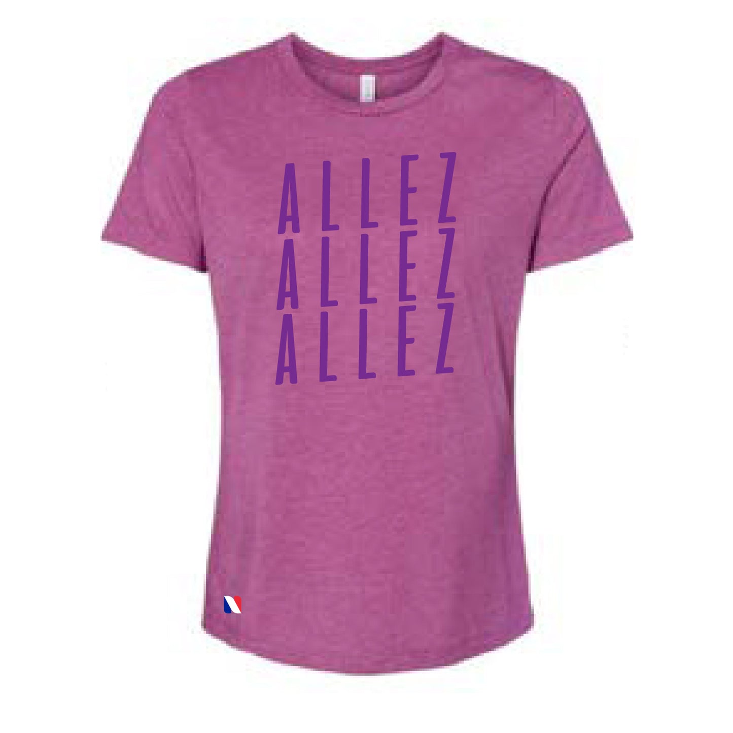 ALLEZ – BELLA+CANVAS® RELAXED FIT TRIBLEND TEE