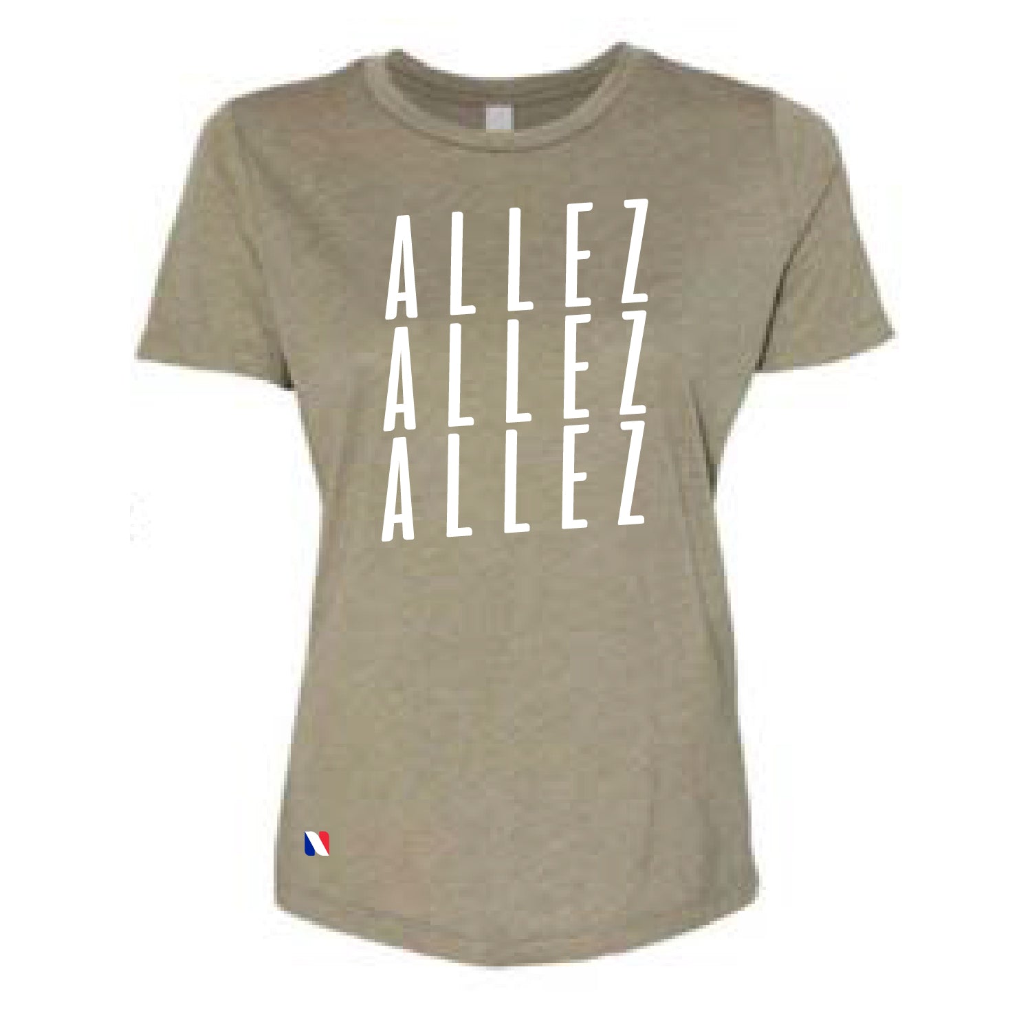 ALLEZ – BELLA+CANVAS® RELAXED FIT TRIBLEND TEE