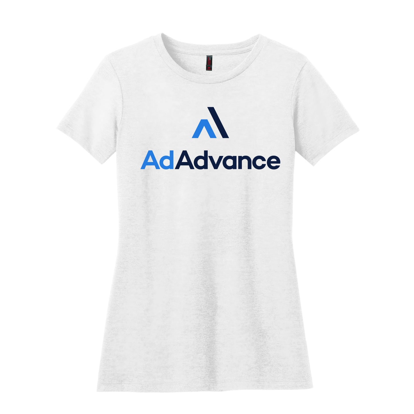 Ad Advance Larger Logo Women's Perfect Blend CVC Tee