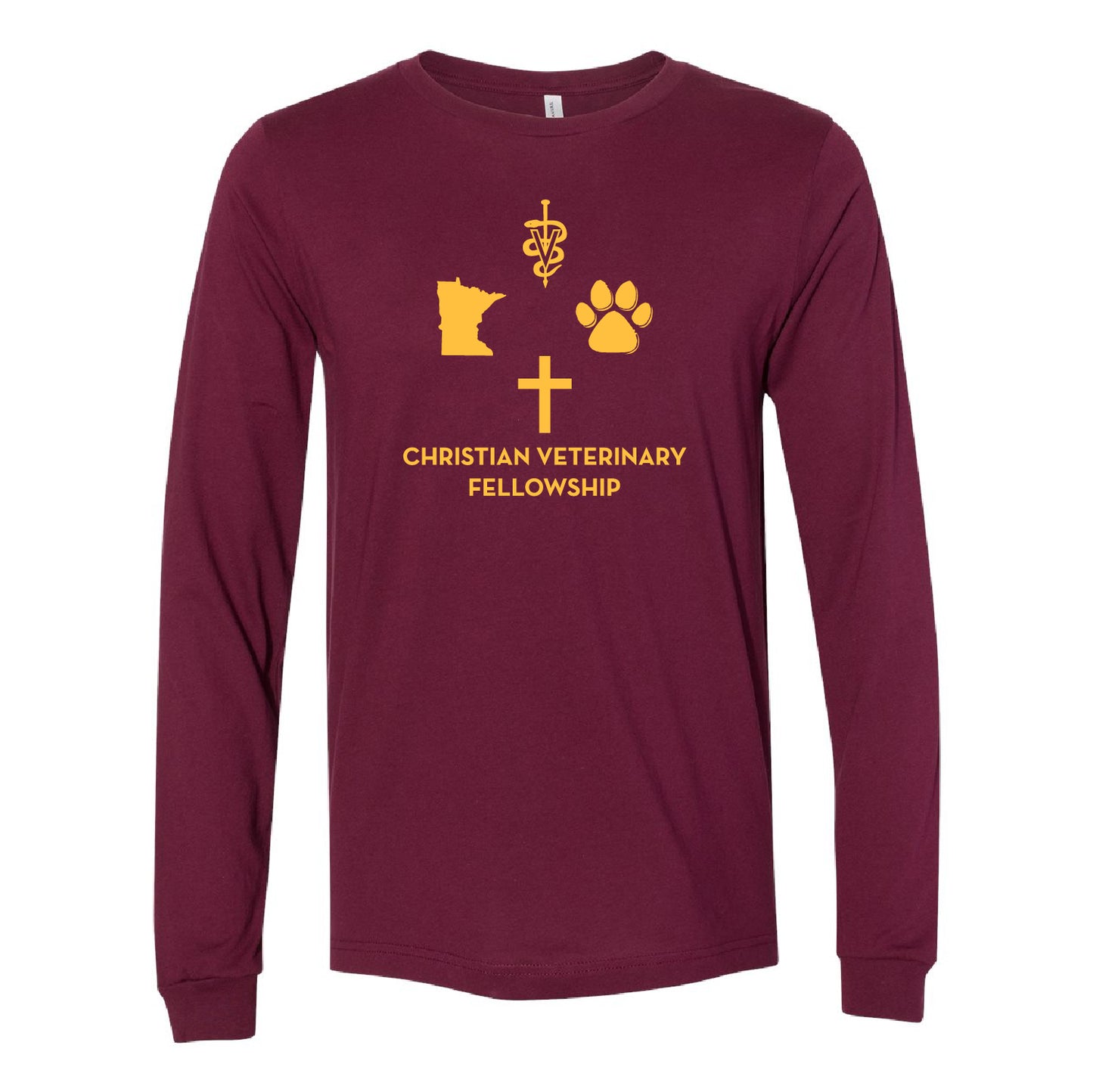 UMN CVF Unisex Jersey Long Sleeve Tee