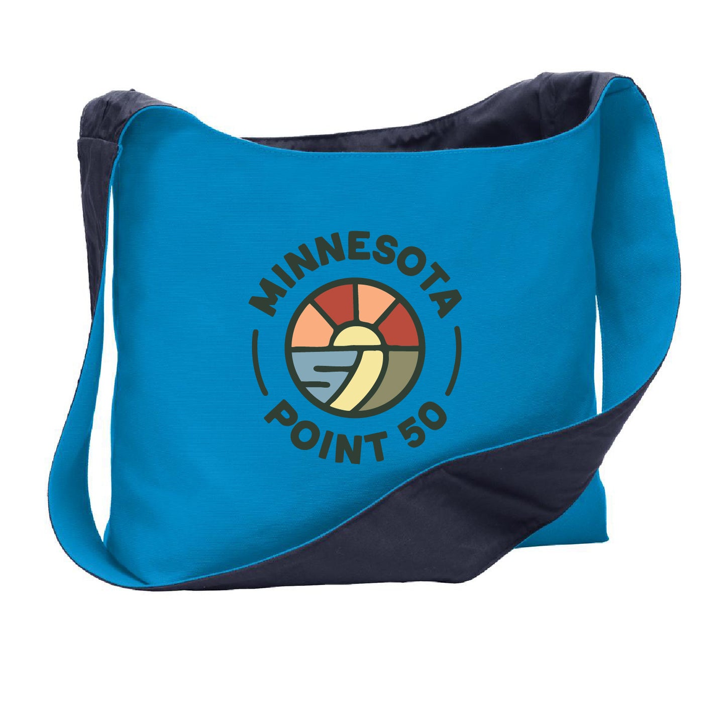 Minnesota Point 50 Cotton Canvas Sling Bag