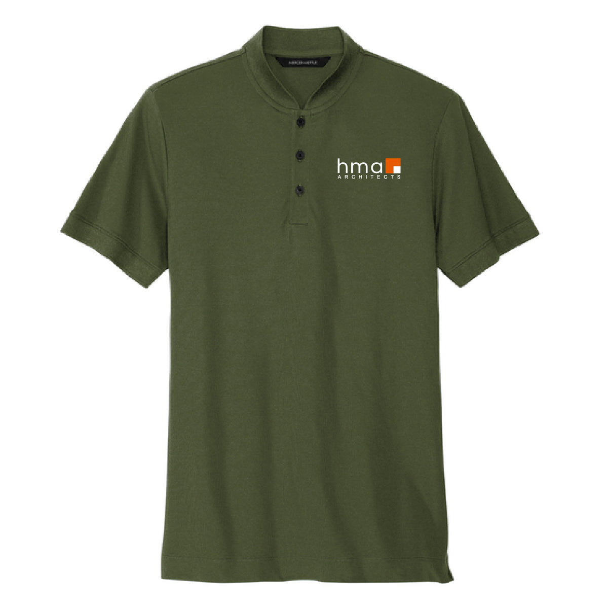 HMA Mercer+Mettle® Stretch Pique Henley
