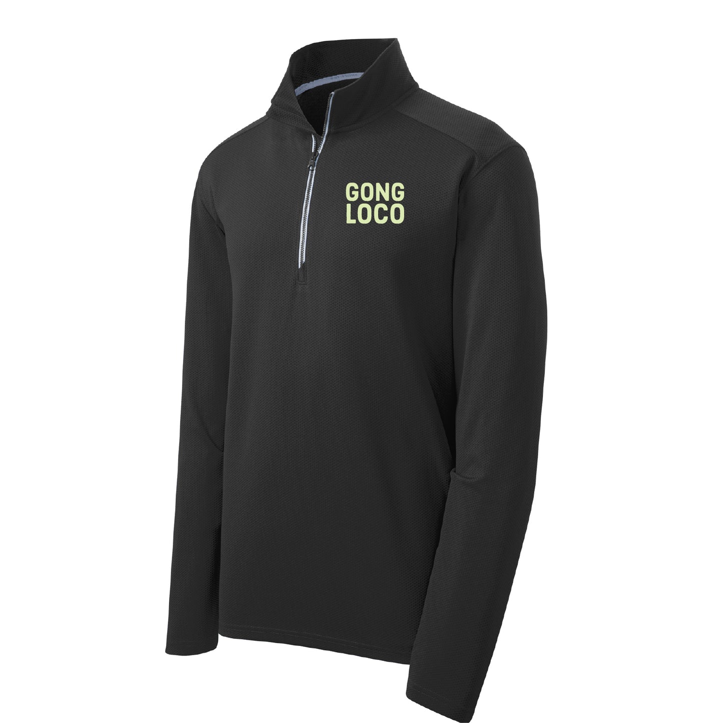 Gong Loco Textured 1/4 Zip Pullover