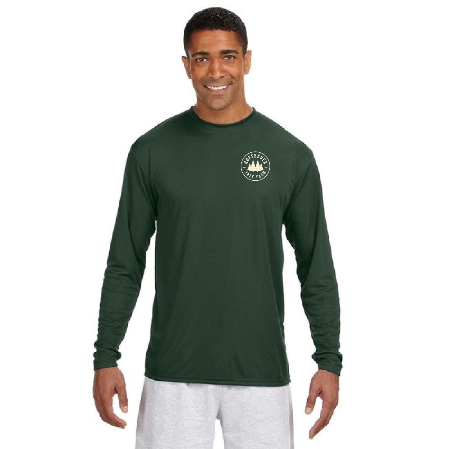 Hoffbauer Men's Cooling Performance Long Sleeve T-Shirt