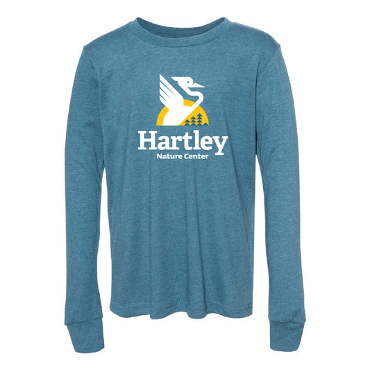 HNC Staff Youth Heather CVC Long Sleeve Tee