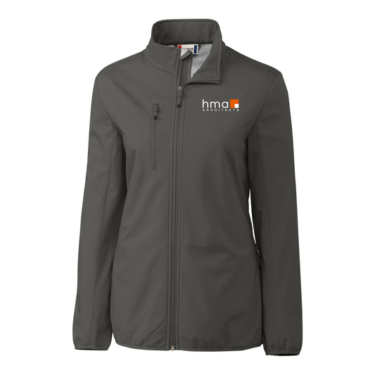 HMA Clique Trail Eco Stretch Softshell Full Zip Womens Jacket