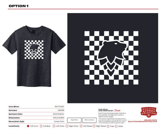 Ursa Youth Softstyle® T-Shirt checkerboard