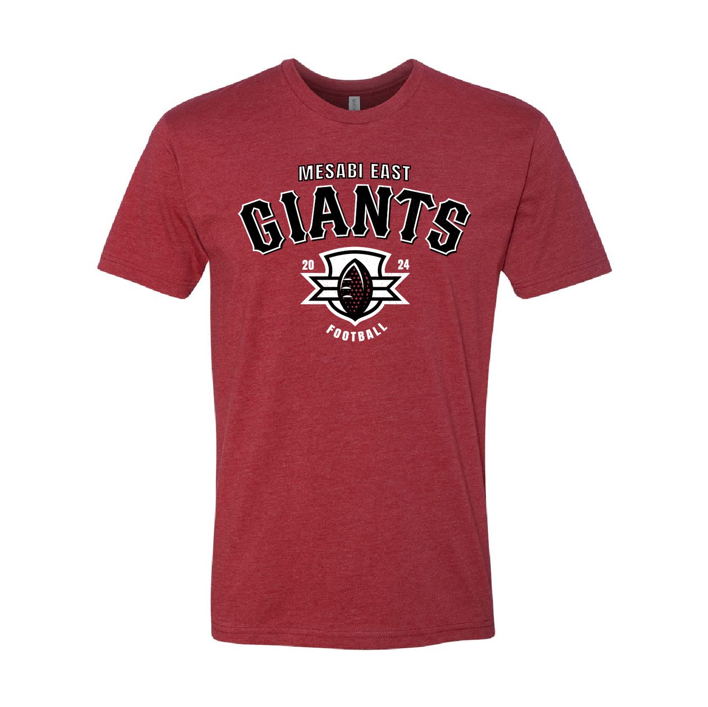 Mesabi East Football CVC Short Sleeve Crew GIANTS 2024