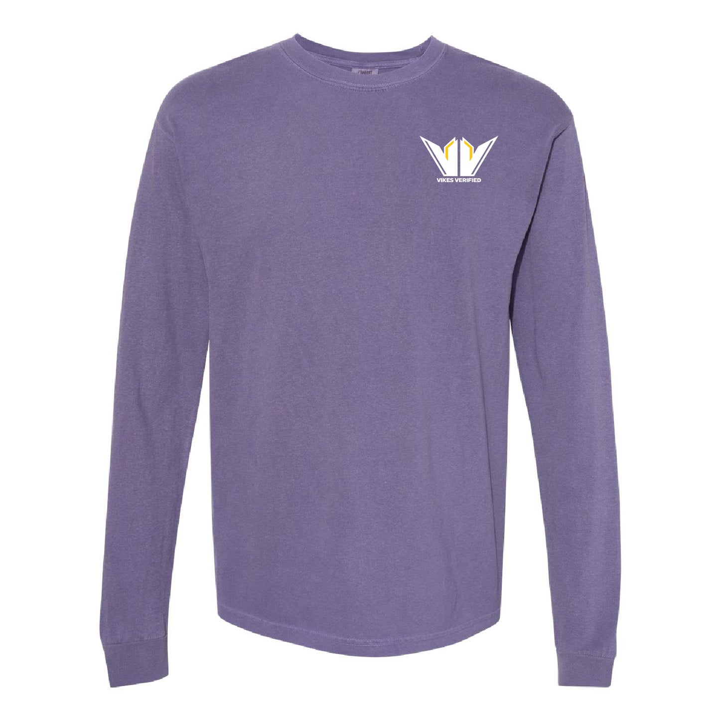 Vikes Verified Garment-Dyed Heavyweight Long Sleeve T-Shirt