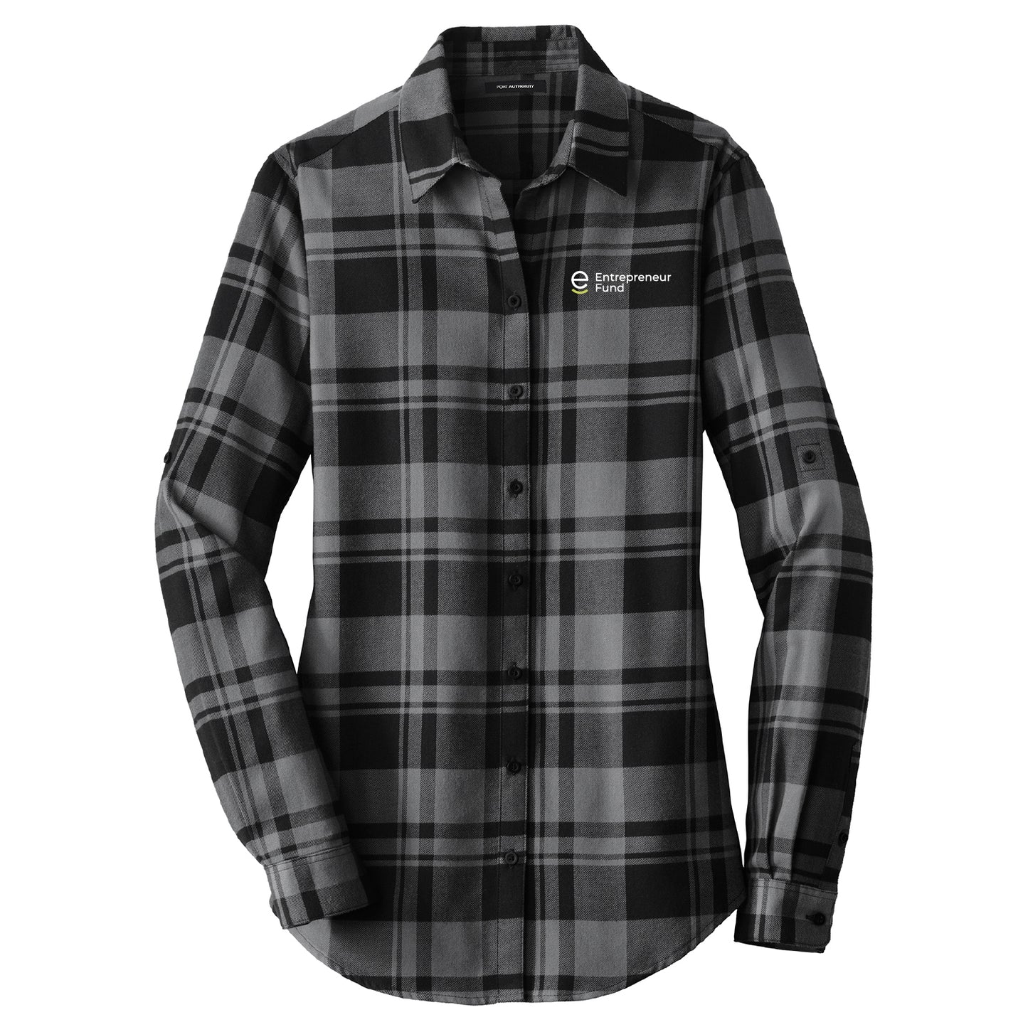 Entrepreneur Fund Women's Plaid Flannel Tunic