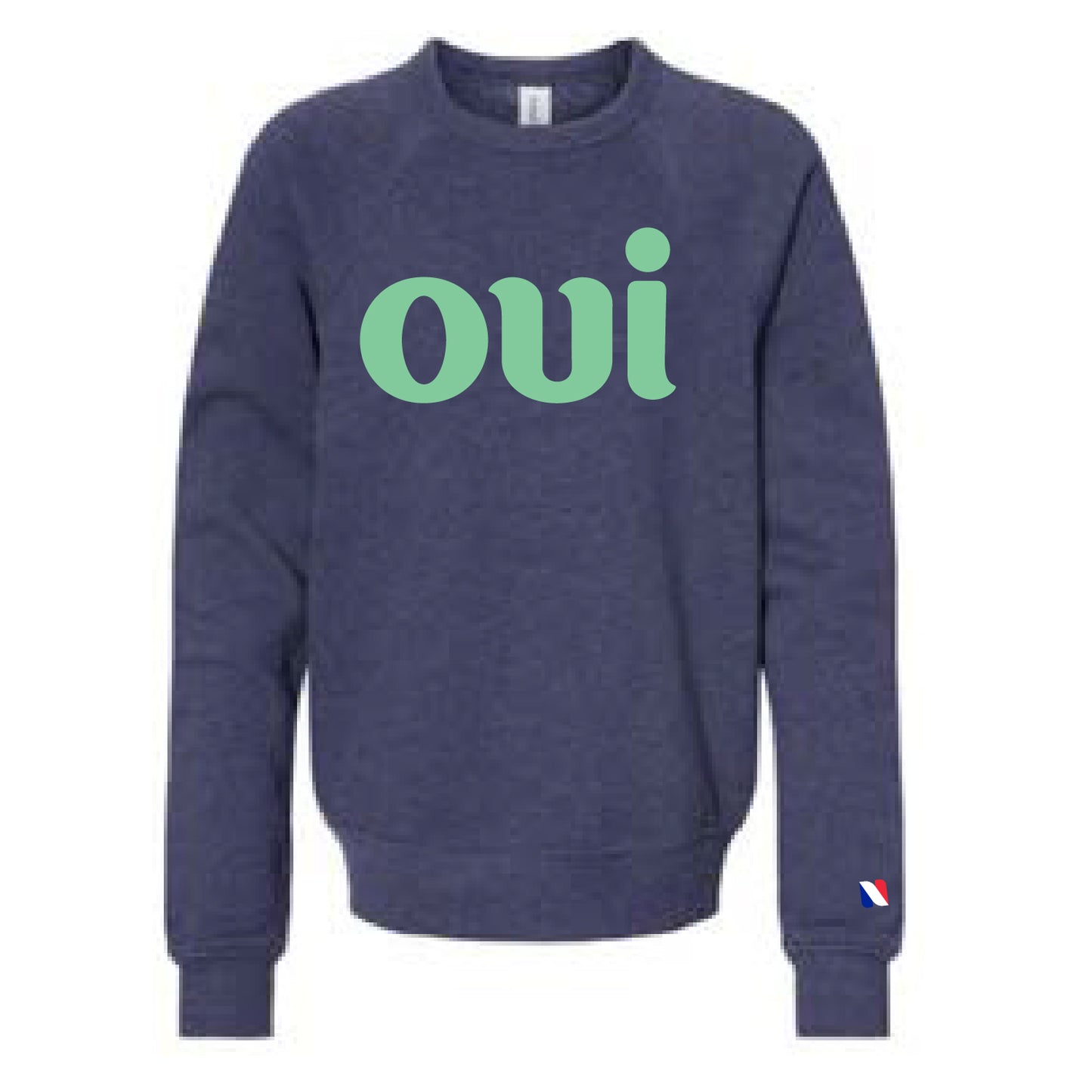 OUI - YOUTH SPONGE FLEECE CREWNECK SWEATSHIRT