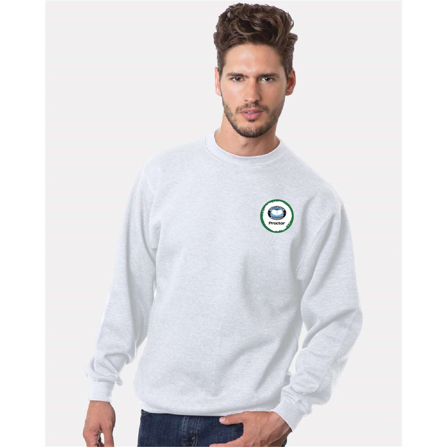 Proctor Teachers Union USA-Made Crewneck Sweatshirt